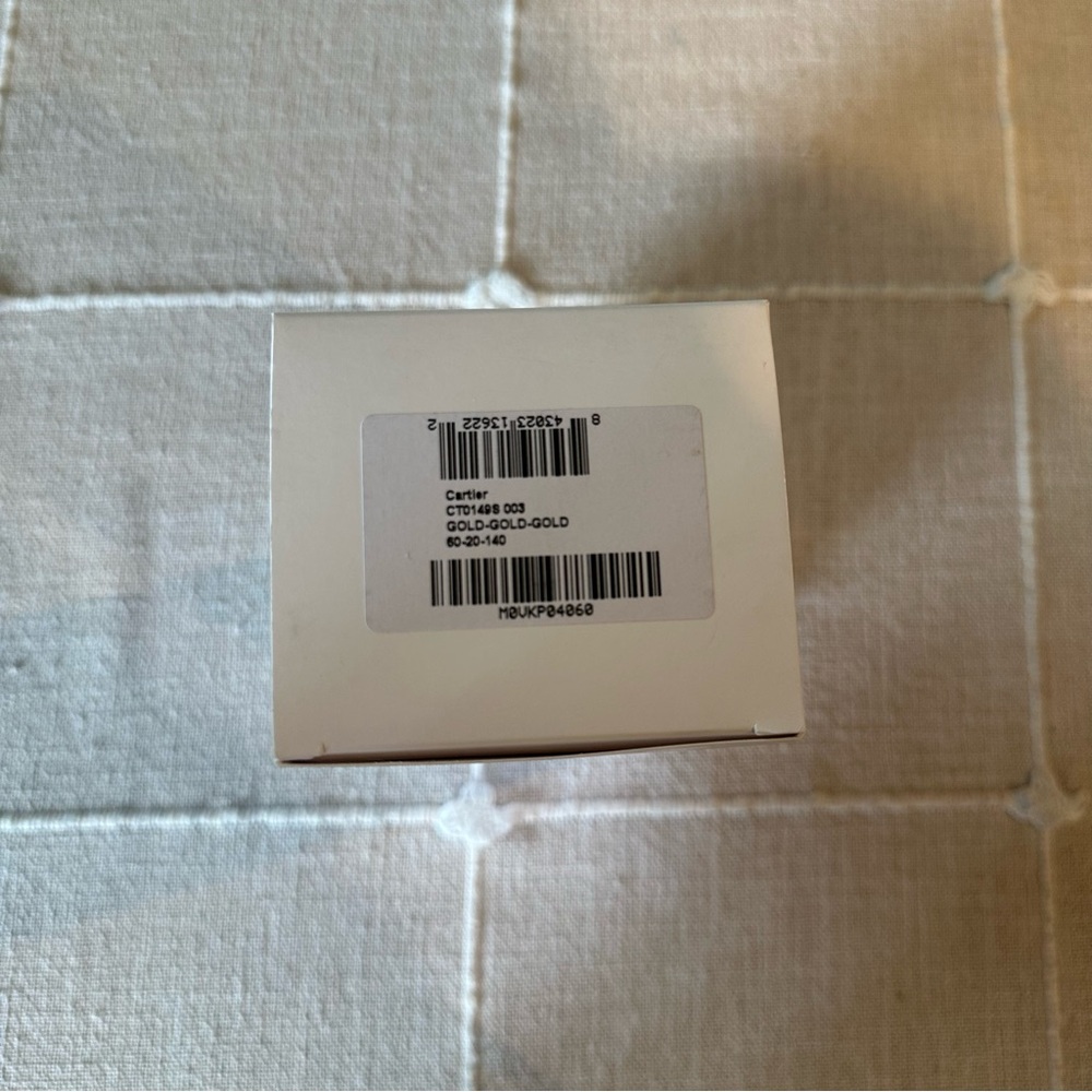 NWT Cartier | Gold Panther Pink Round Sunglasses CT0149S 003 New in Box $1395 - Picture 7 of 7